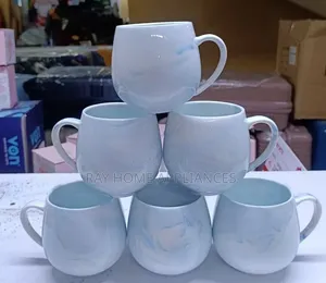 Blue 470ml Ceramic Mugs (Set of 2)
