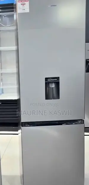 Hisense 268L Bottom Freezer Fridge - Silver