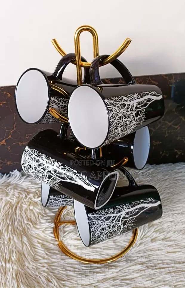 Black Tree Cups/Mugs - 1