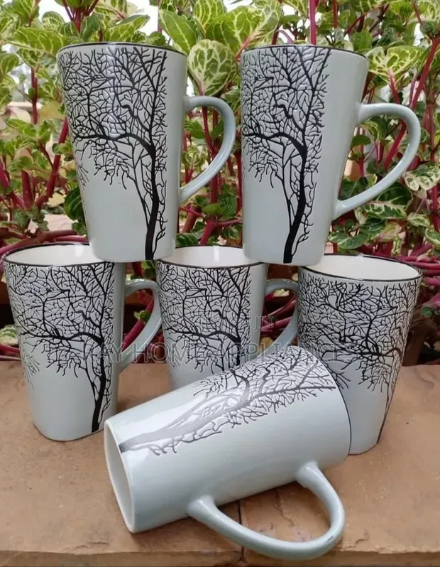 Grey Tree Cups/Mugs - 1