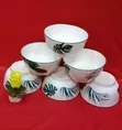 5.5-inch Ceramic Printed Bowls (Set of 6) - 1