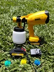 Dewalt 88V Cordless HVLP Spray Gun with 2 Batteries - 1