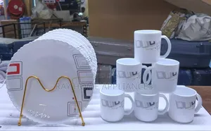 12-Piece Breakfast Set: 6 Plates & 6 Cups