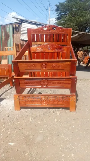 Executive Mahogany Bed - Brand New