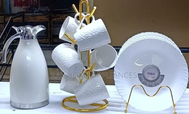 6-Piece Breakfast Set with Flask - 1