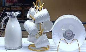 6-Piece Breakfast Set with Flask