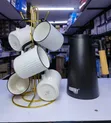 7-Piece Breakfast Set: 1L Redberry Flask & 6 Japanese Mugs - 2