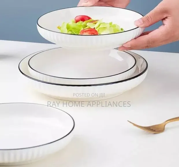 12Pcs Japanese Combo Dinner & Side Plates - 1