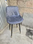 Brand New Padded Leather Bar Stool - 2