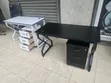 Metallic Frame Office Desk with Pedestal - 1