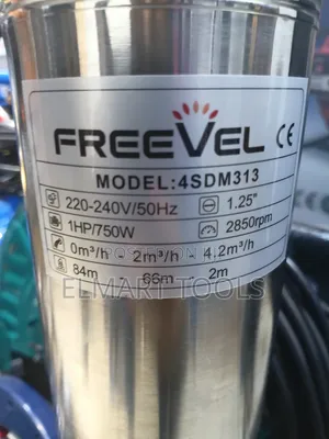 1HP Submersible Water Pump (750W)