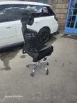 Swivel Modern Office Chair with Adjustable Headrest - 2