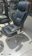 Brand New Leather Modern Office Chair - 1
