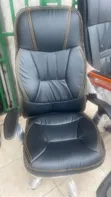Brand New Leather Modern Office Chair - 2