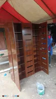Ideal Three Doors Wooden Shoe Rack - 2