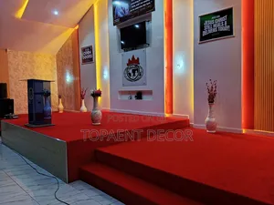 Durable Red Church Altar Floor Carpets