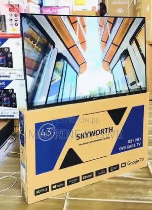 Skyworth 43" 4K UHD Google Frameless TV