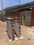 50 Jozi za Rafu ya Viatu ya Pallet Inayokunjwa - Nyeupe & Kahawia - 4