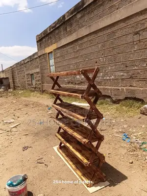 60 Shoe Pallet Foldable Shoe Rack