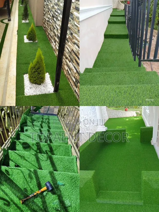 Artificial Grass Carpet - Outdoor & Indoor Drainage - 1