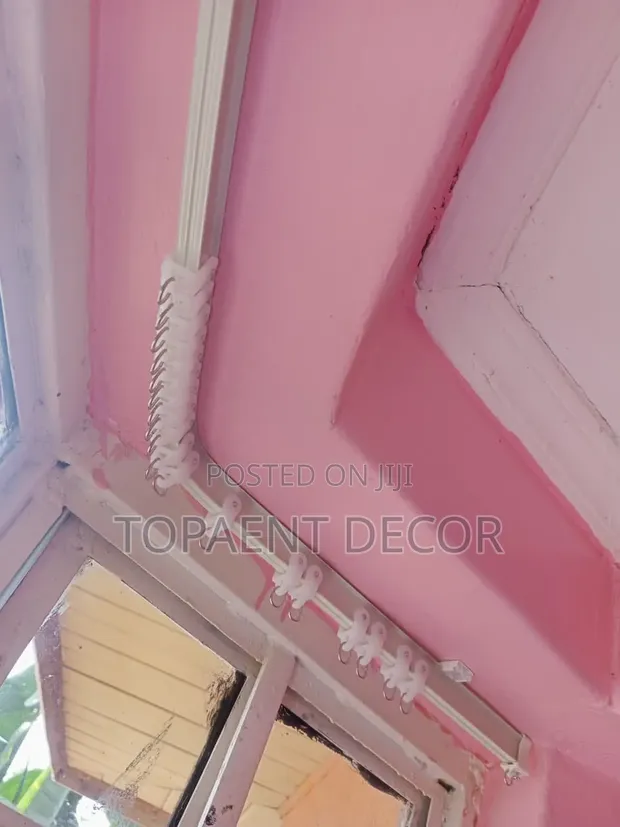 Bay Window Curved Ceiling Curtain Track Rails - 1
