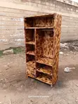 3x6 Brown Pallet Wardrobe - 4