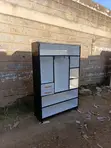 4x6 Wooden Wardrobe - Black & White - 2