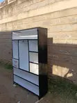 4x6 Wooden Wardrobe - Black & White - 4