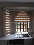 Quality Bay Window Horizontal Roller Blinds for Living Room & Kitchen - 2