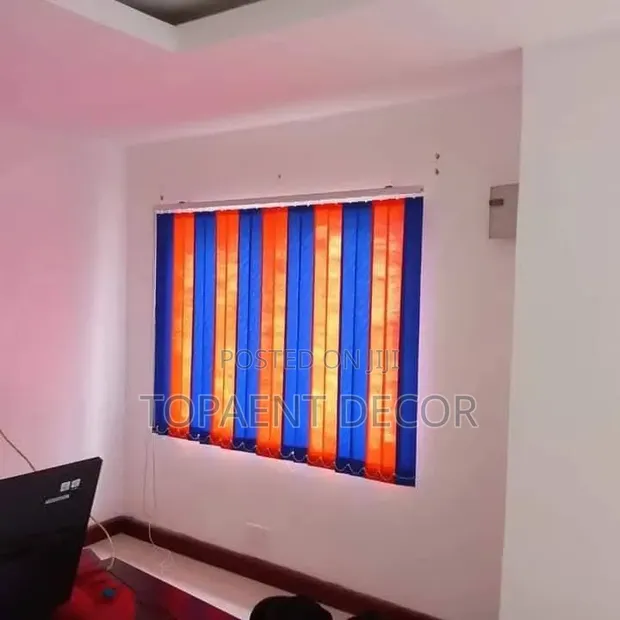 Office Blinds: Vertical Office Curtains Supply & Installation - 1