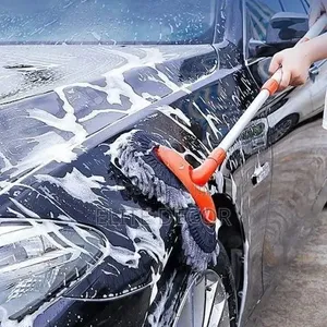 115cm Long Car Wash Twin Mop - Double Headed Microfiber Cleaning Brush