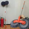 115cm Long Car Wash Twin Mop - Double Headed Microfiber Cleaning Brush - 4