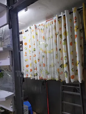 Vitambaa Vifupi vya Jikoni Vilivyo na Mandhari ya Matunda