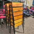 Kiti cha Mwanafunzi na Locker ya Hifadhi Binafsi - 2