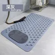 60cm Anti-Slip Bathroom Mat with Foot Scrub Pad - 4