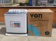 Von 13kg Twin Tub Washing Machine - White - 2
