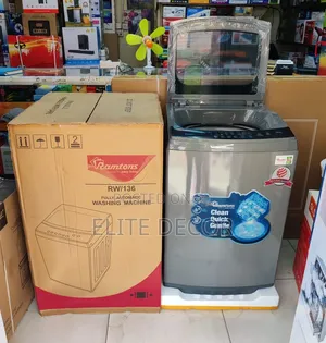 Ramtons 12Kg Fully Automatic Top Load Washing Machine – RW/136