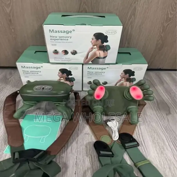 4D Kneading Heated Neck & Shoulder Pulse Massager - 1