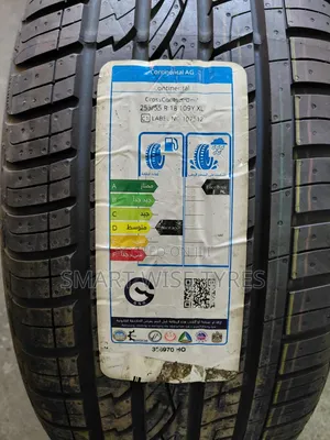 Matairi ya Continental CrossContact 255/55R18
