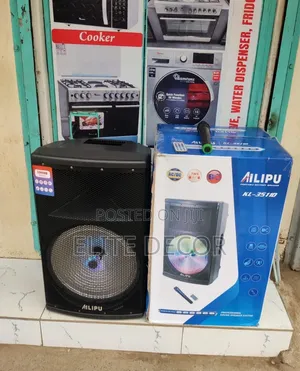Ailipu 3511 Speaker ya Trolley Inayochajiwa ya Inchi 15 na Maikrofoni Isiyo na Waya