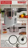 12L Redberry Premium Range Pressure Cooker ya Aluminium - 2