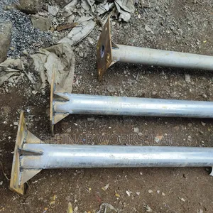 Custom Fabricated Steel Lighting Poles