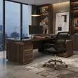 Clerical Fabric Office Chair - Black - 5