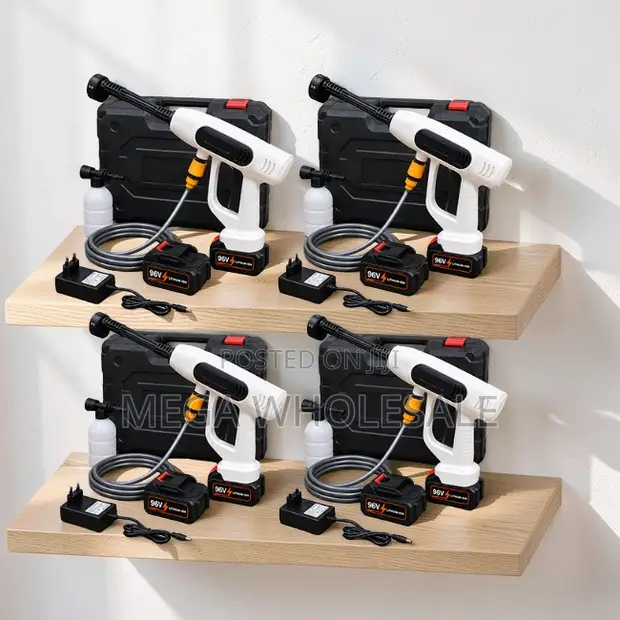 Powerful Cordless High Pressure Car Washer Gun - 1