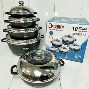 10-Piece Dessini Die-Cast Non-Stick Cookware Set