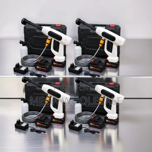 Powerful Cordless High Pressure Car Washer Gun - 1