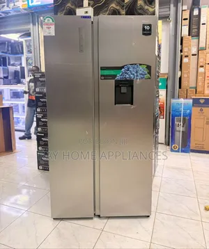 Hisense Side-by-Side Fridge 541L RC 75WS4SA Stainless Steel Look