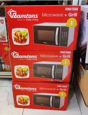 Ramtons RM589 Microwave with Grill (Silver)