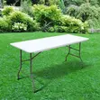 Space-Saving Foldable Table for Outdoor Events - 1
