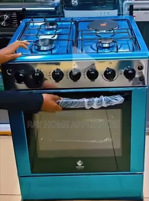 Euroken 60x65cm 3+1 Standing Cooker with Electric Oven